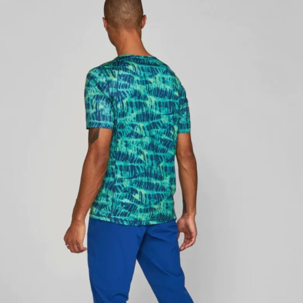 Janji Run All Day Tee Cyanotype Foliage M - Picture 4 of 11
